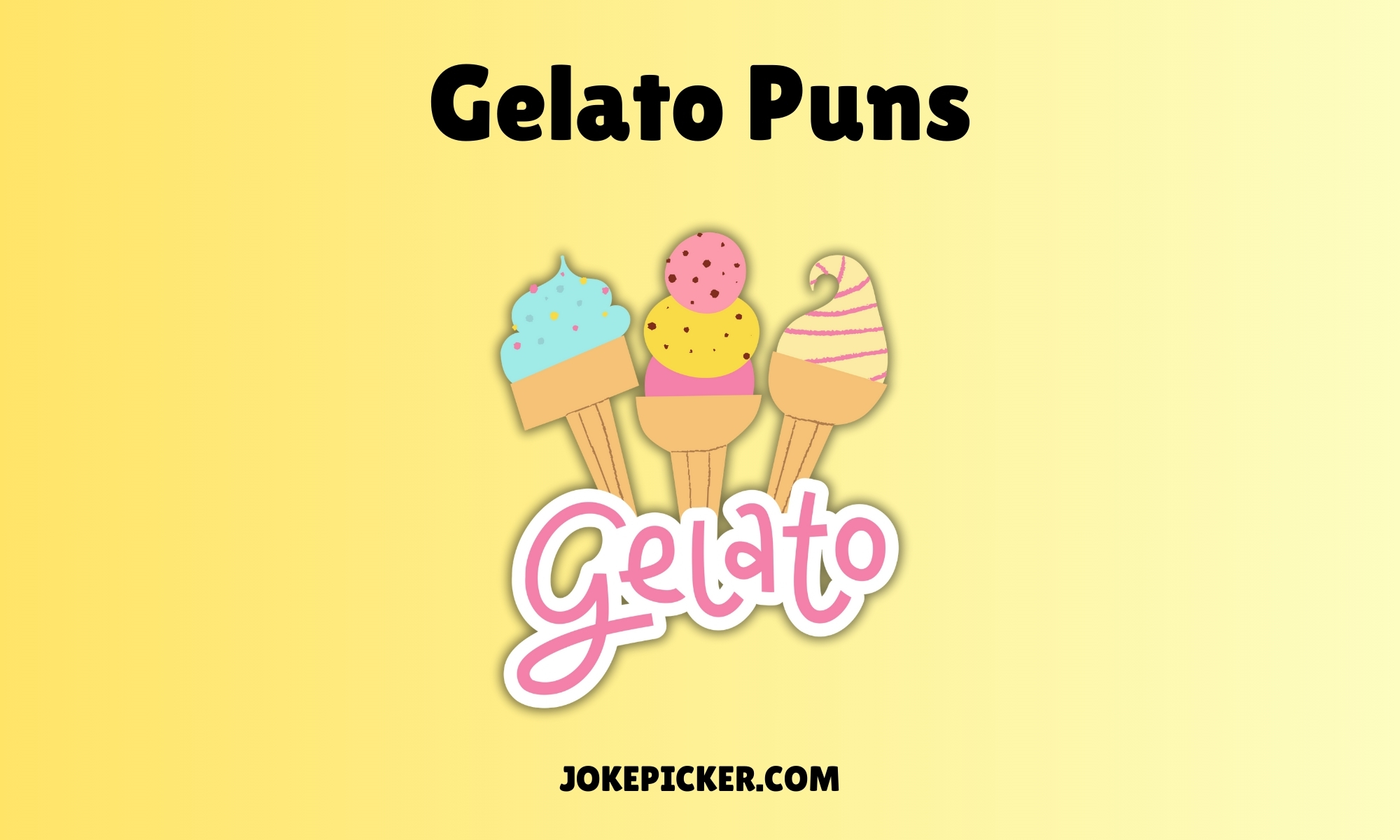 Gelato Puns