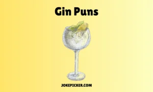 Gin Puns
