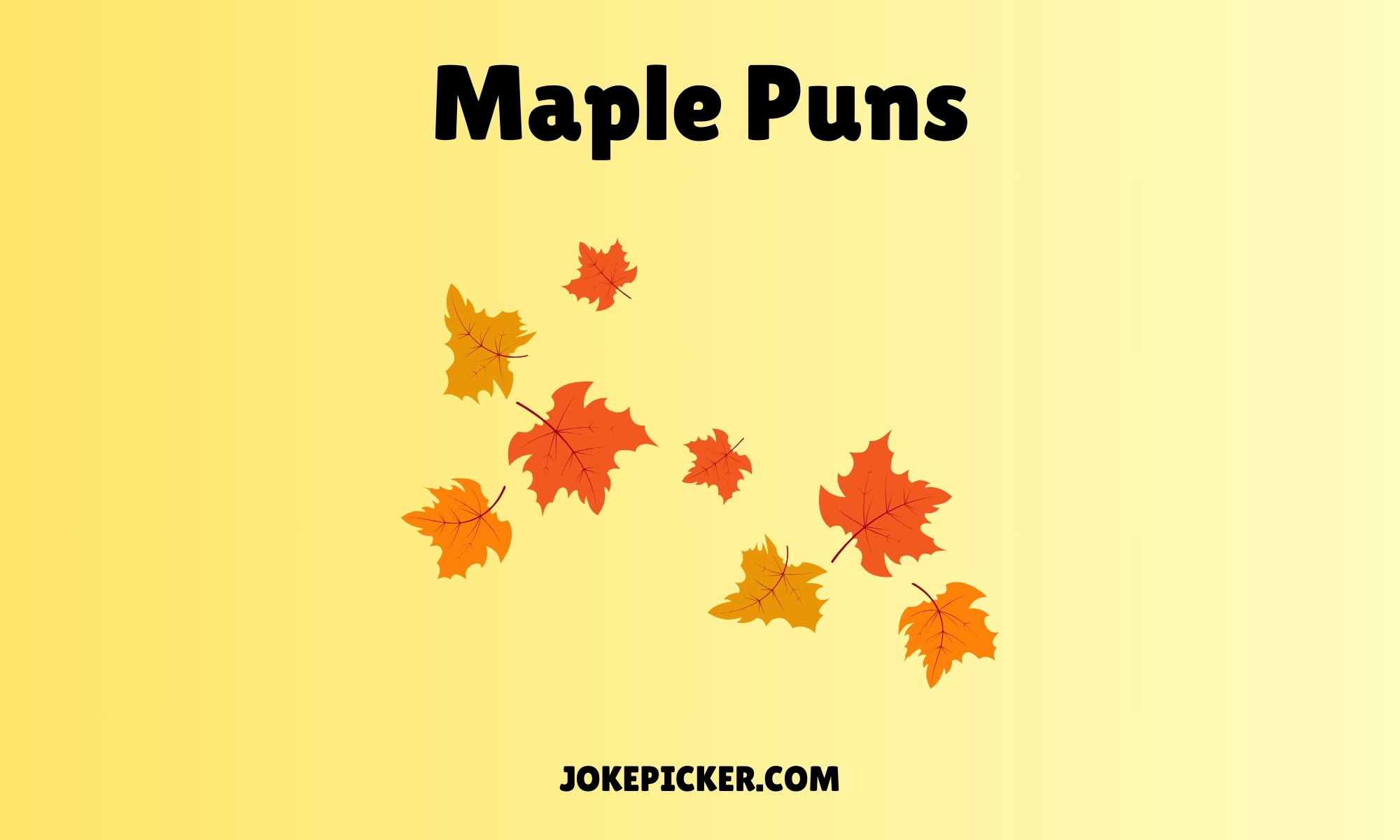 Maple Puns