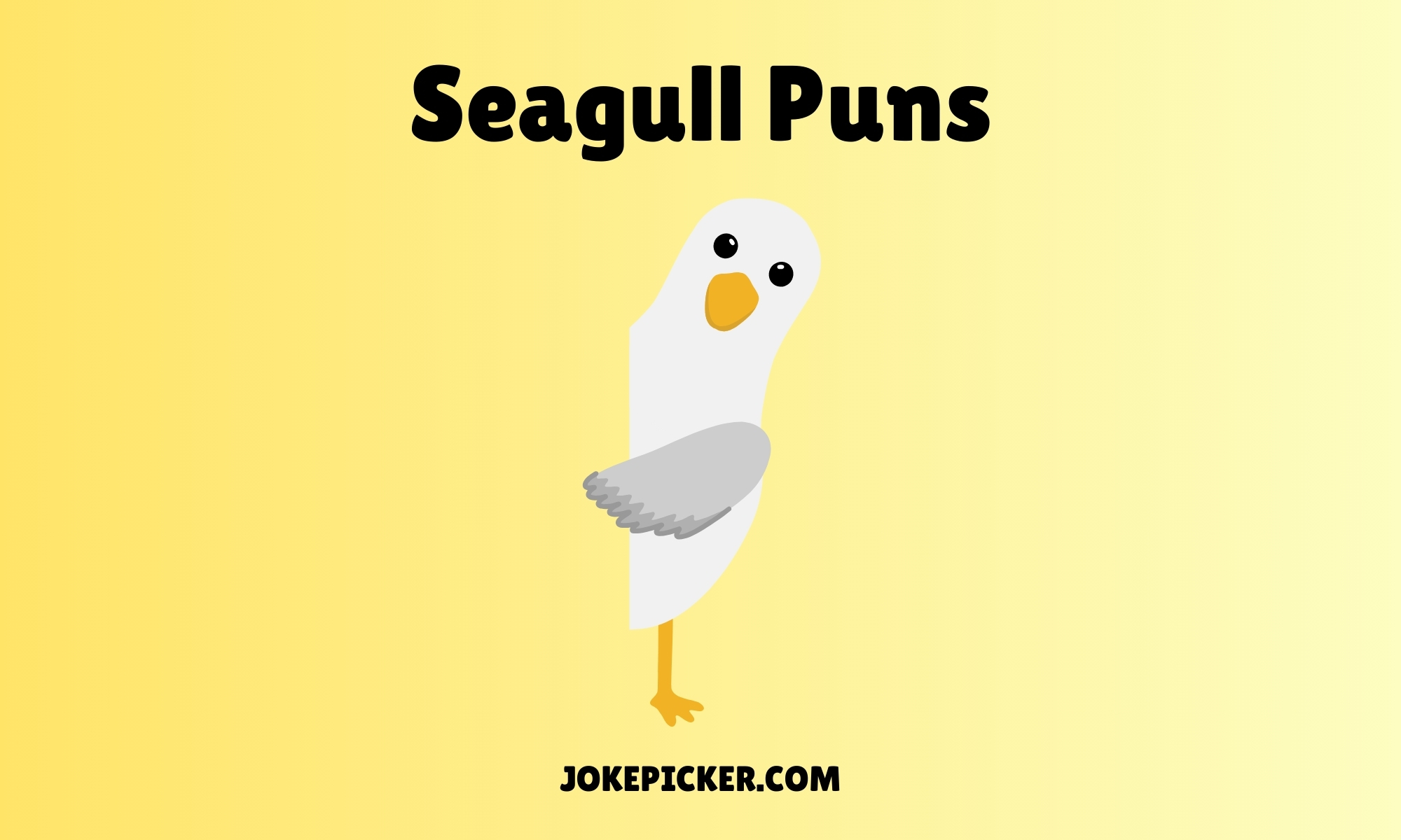 Seagull Puns
