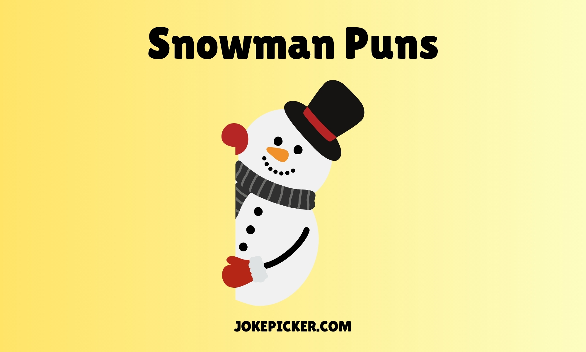 Snowman Puns