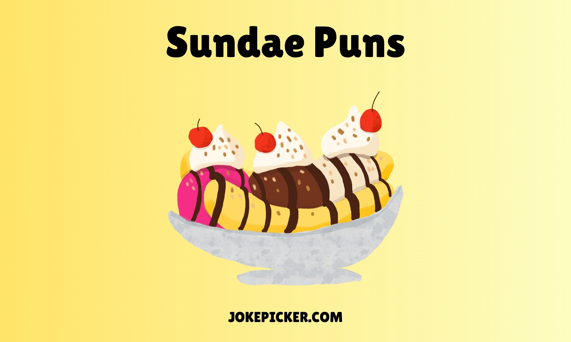 Sundae Puns