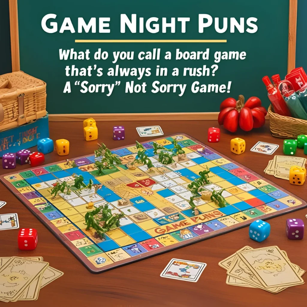 Game Night Puns