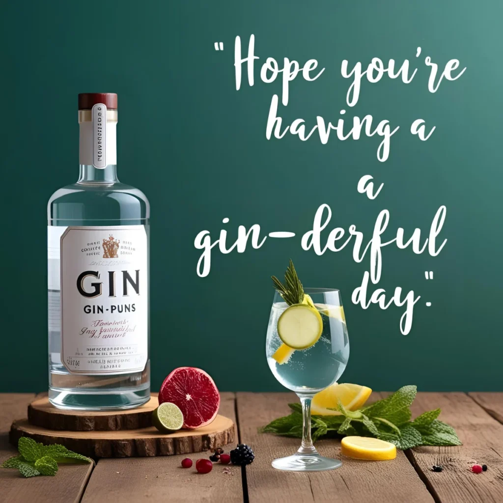 Gin Puns
