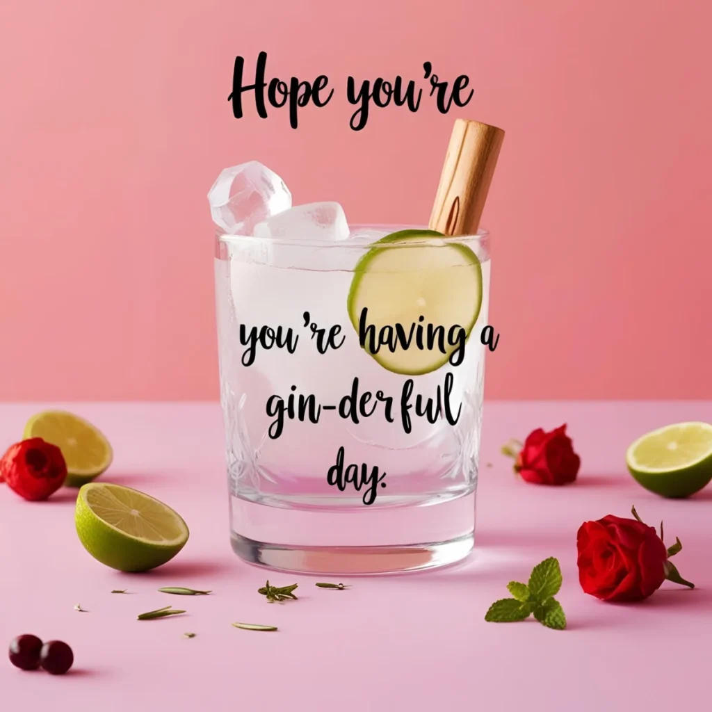 Gin Puns