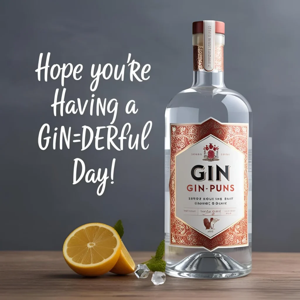 Gin Puns