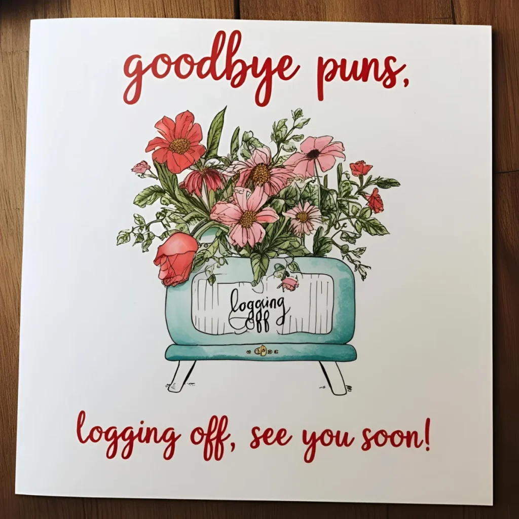 Goodbye Puns