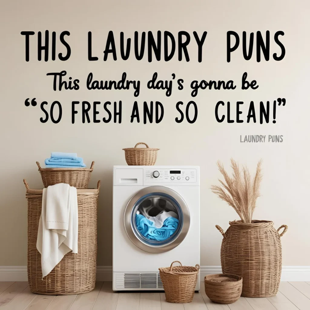 Laundry Puns