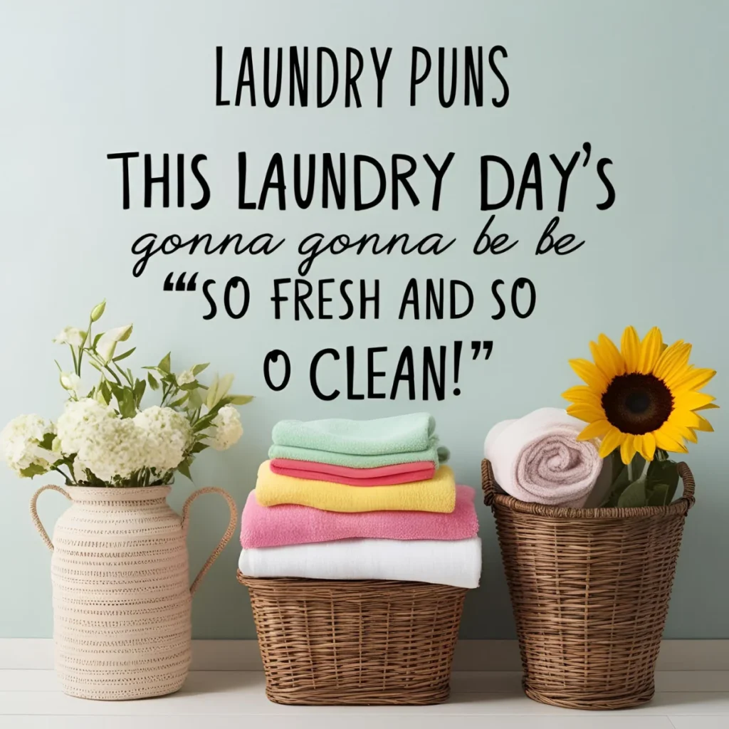 Laundry Puns