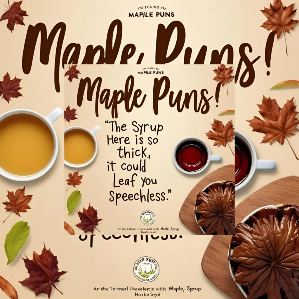 Maple Puns