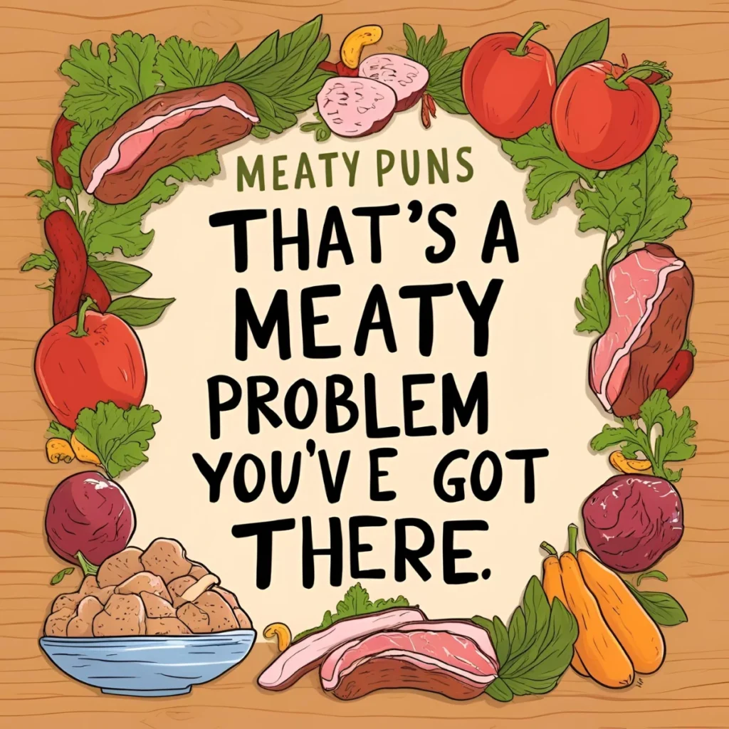 Meaty Puns