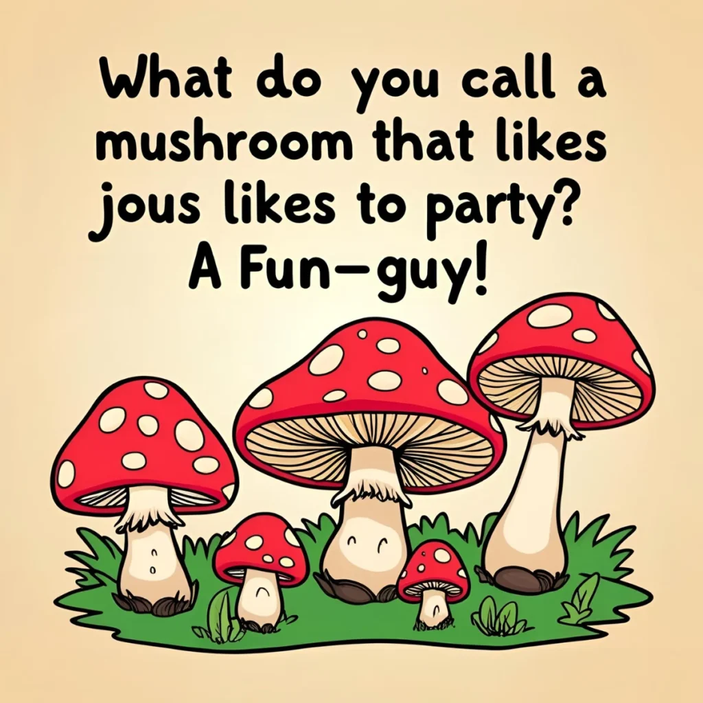 Mushroom Puns