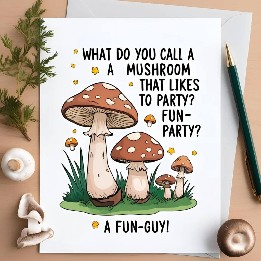 Mushroom Puns