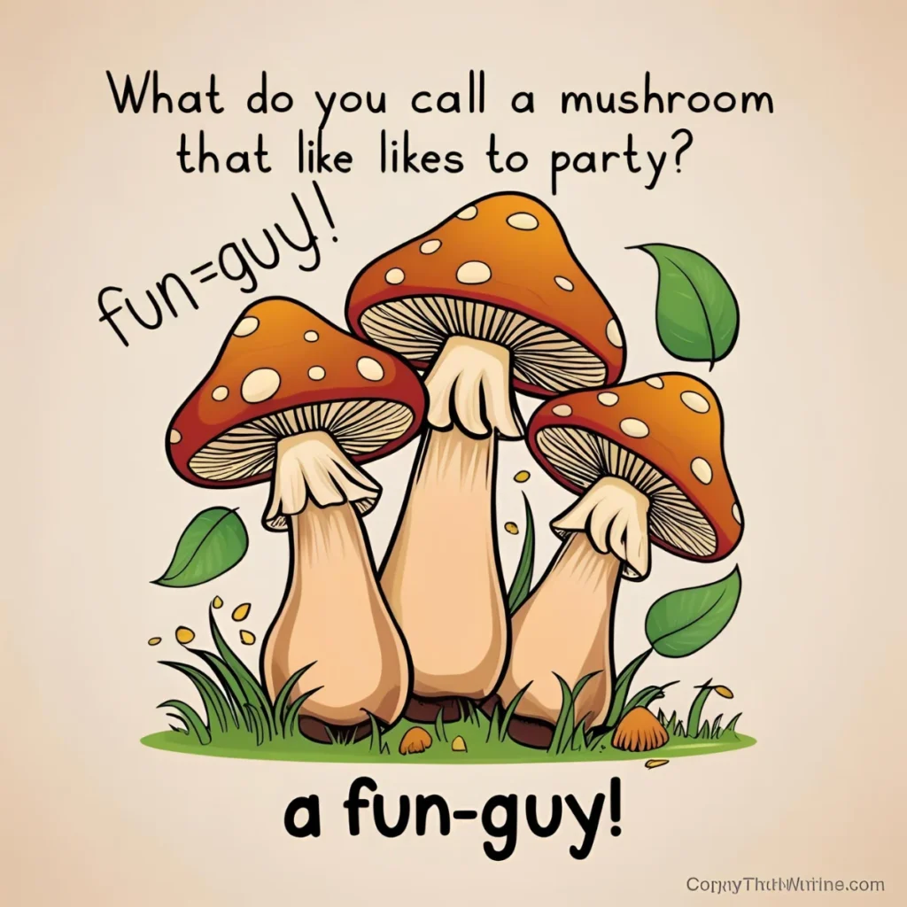 Mushroom Puns