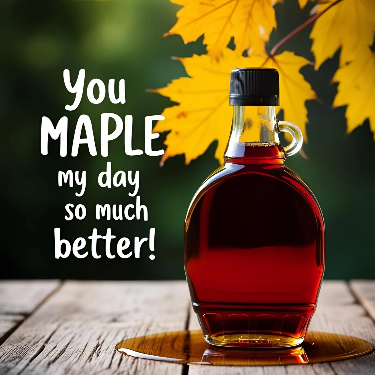 Sweet Maple Syrup