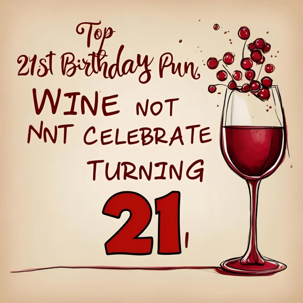 Top 21st Birthday Pun