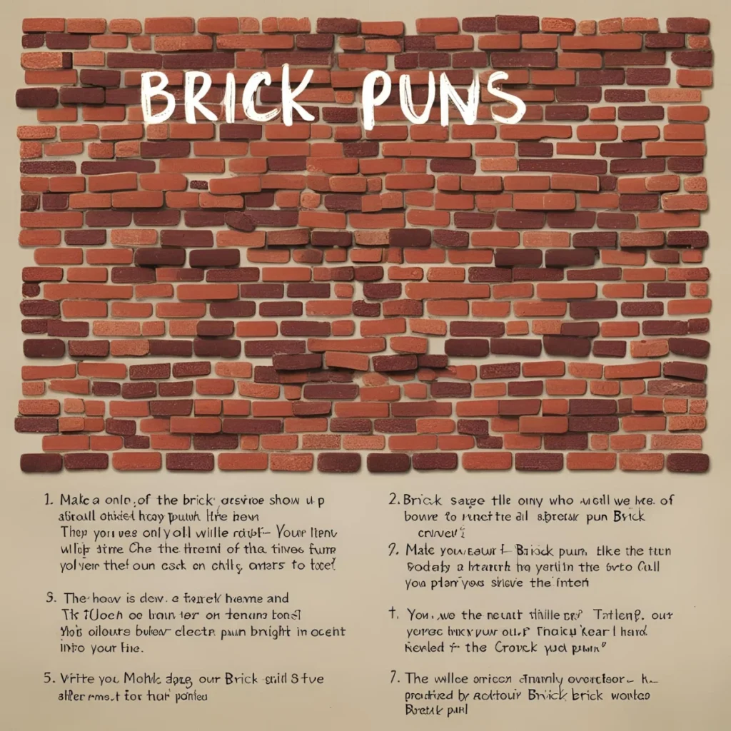 Brick Puns