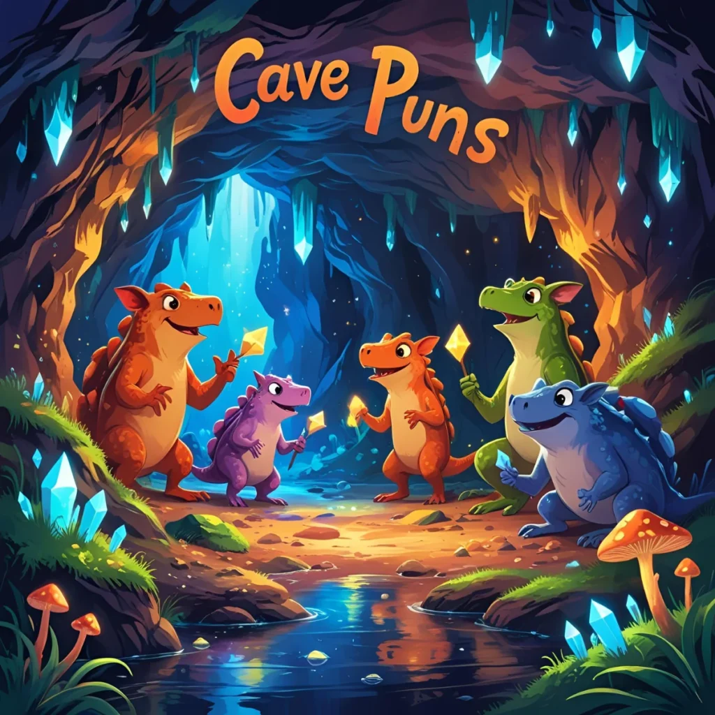 Cave Puns