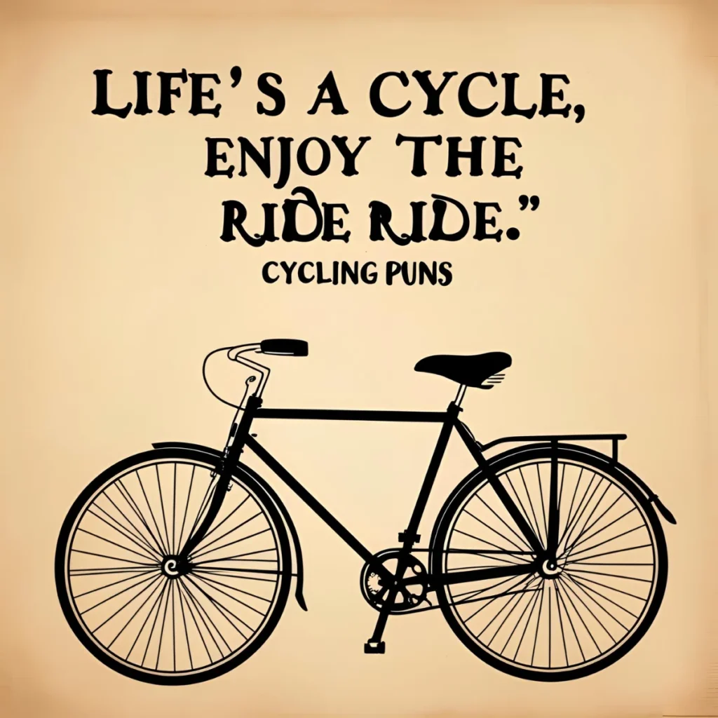 Cycling Puns