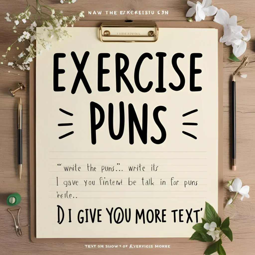 Exercise Puns