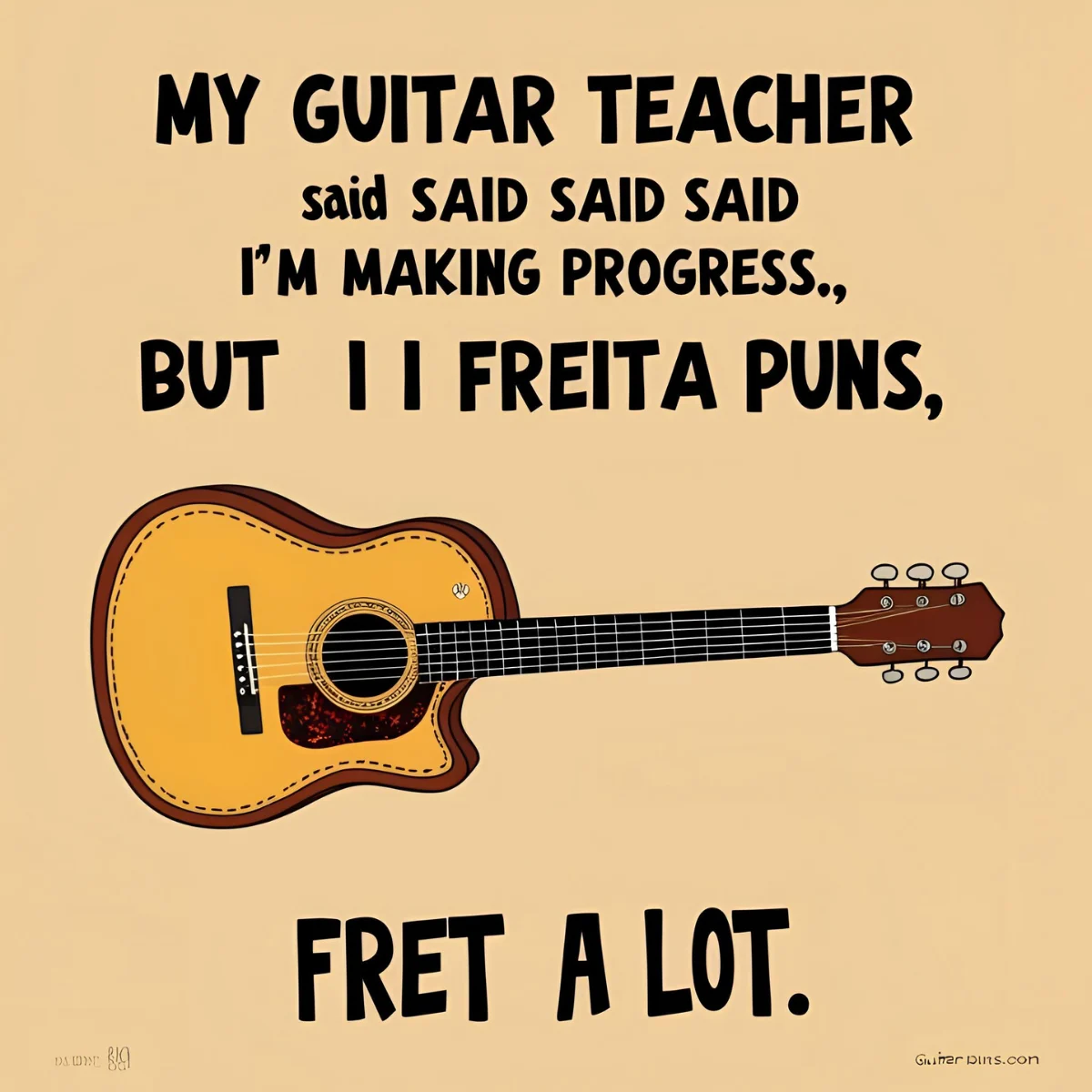 Guitar Puns