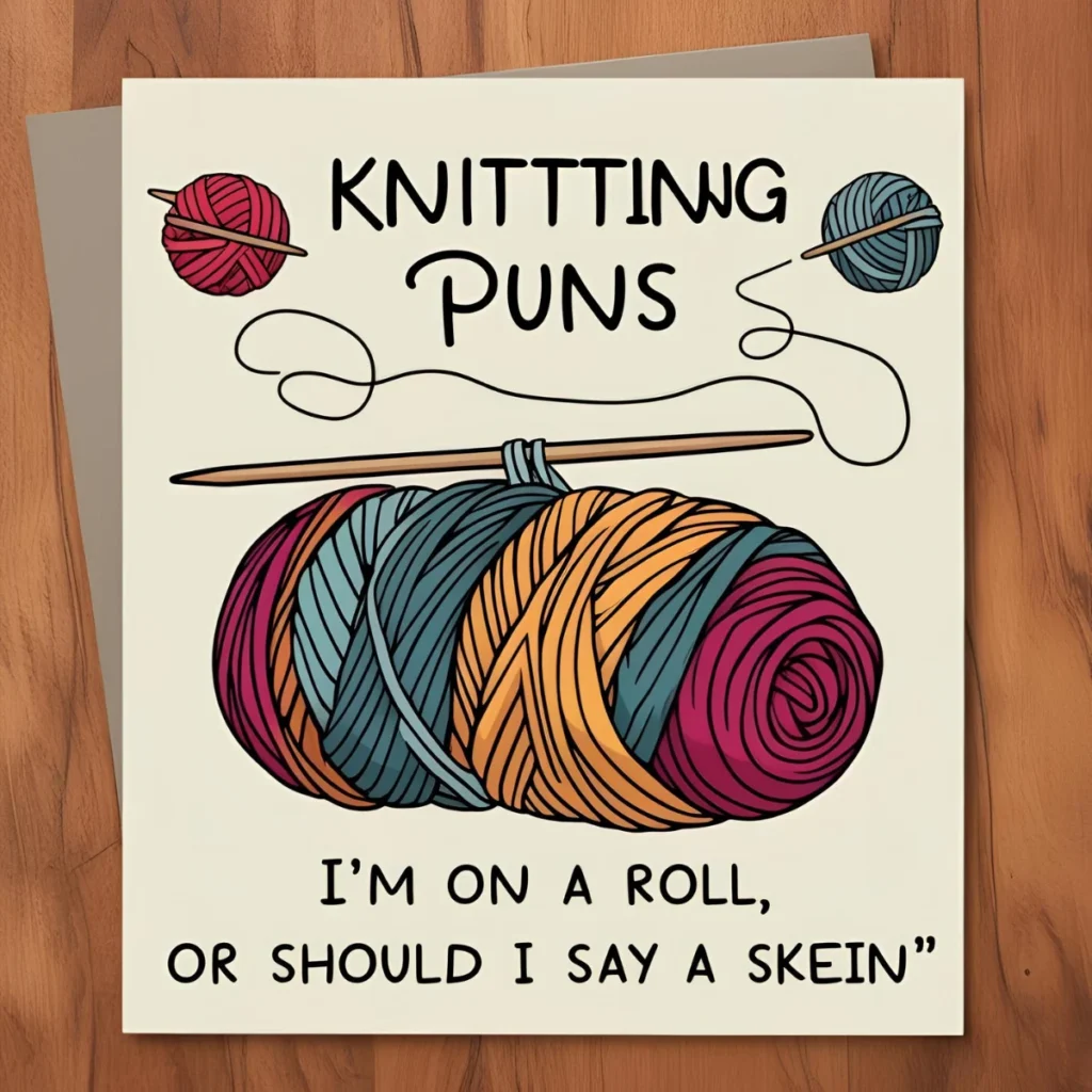 Knitting Puns