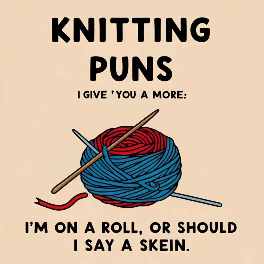 Knitting Puns