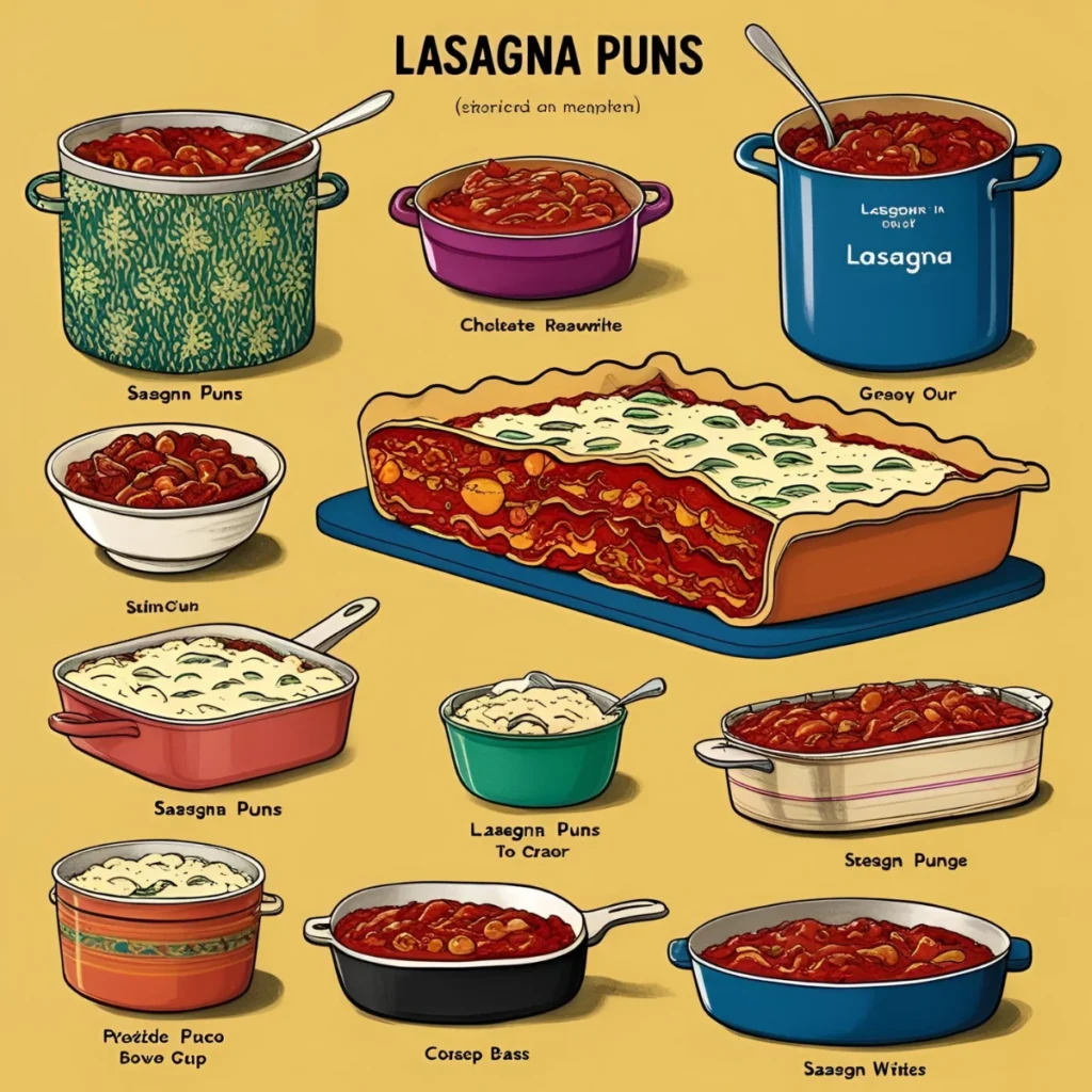 Lasagna Puns