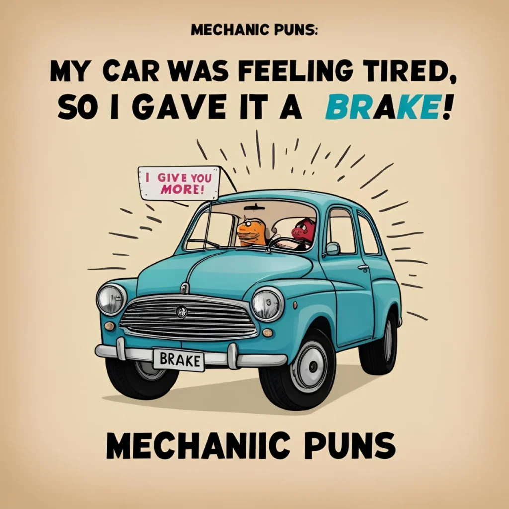 Mechanic Puns