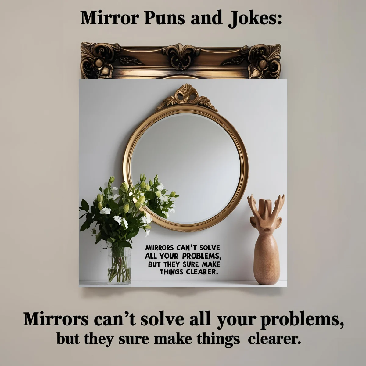 Mirror Puns And Jokes