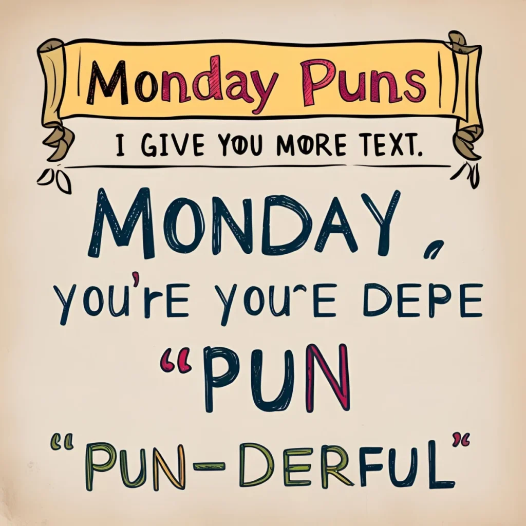 Monday Puns
