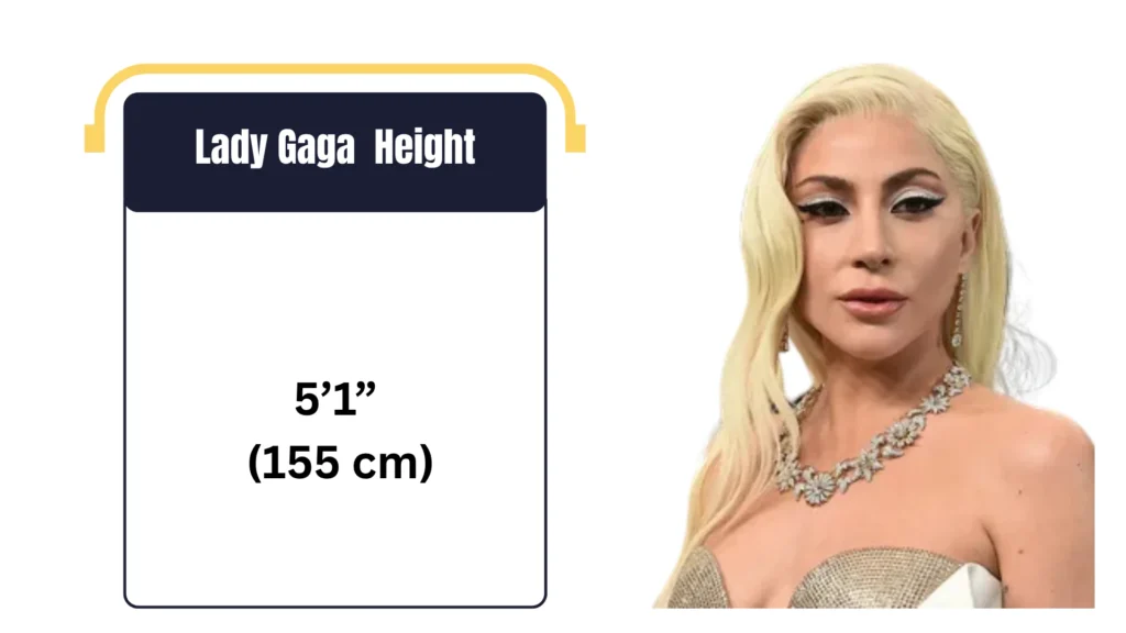 Lady Gaga height