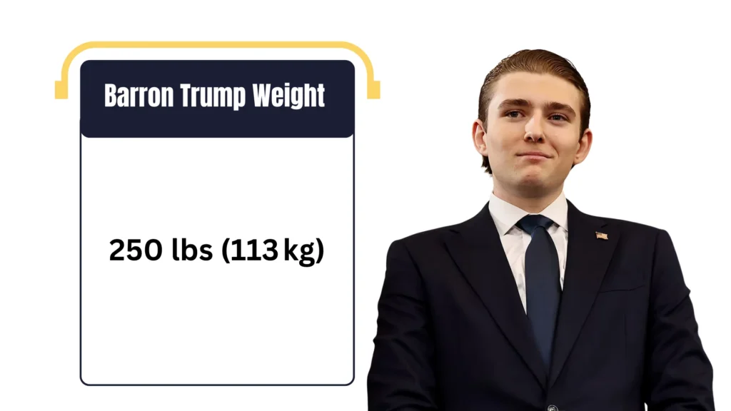 Barron Trump Weight