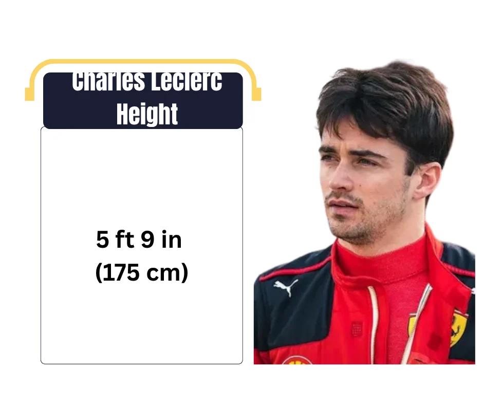 Charles Leclerc Height