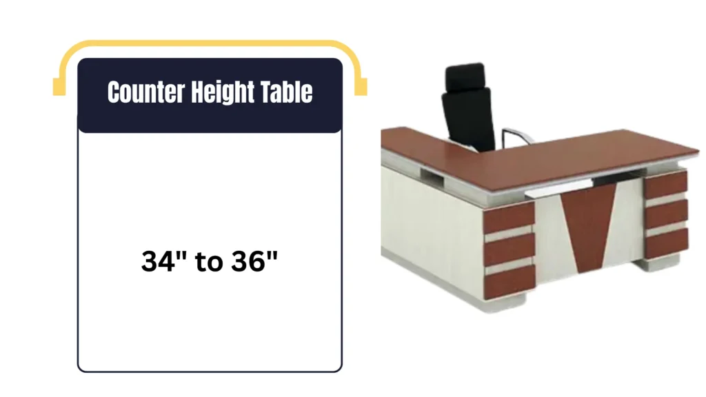 Counter Height Table
