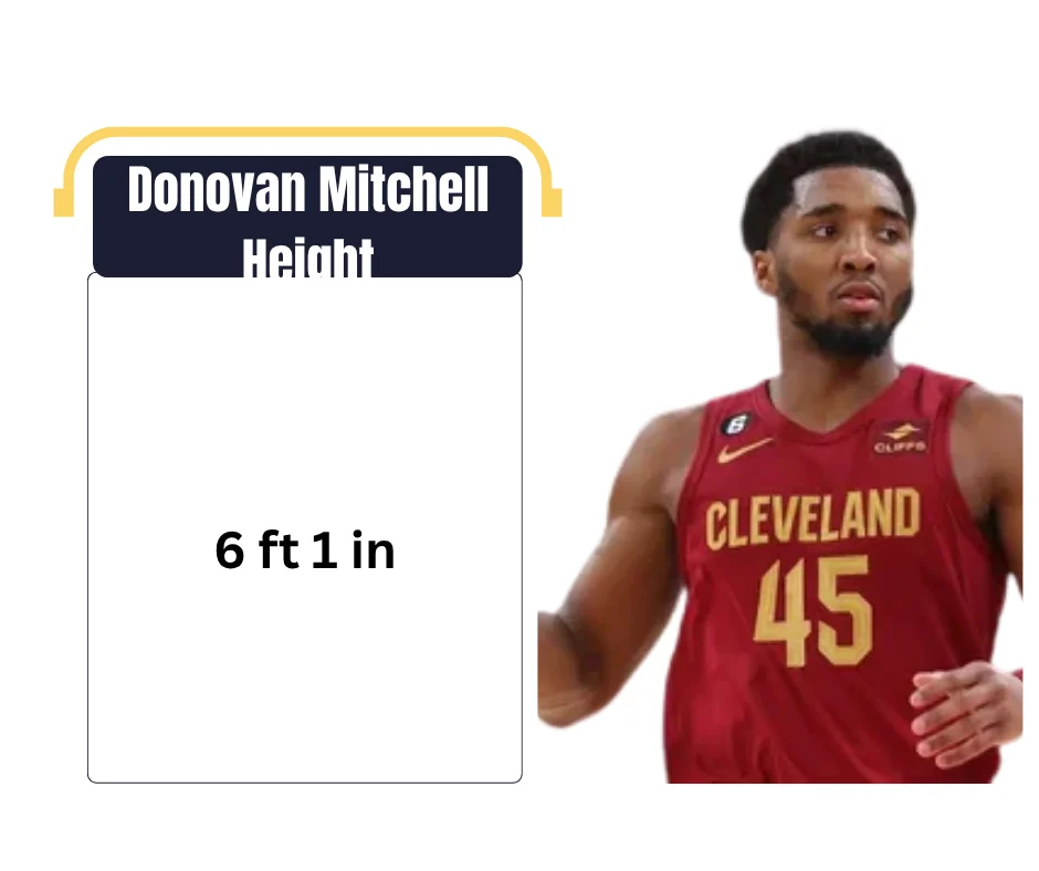 Donovan Mitchell Height