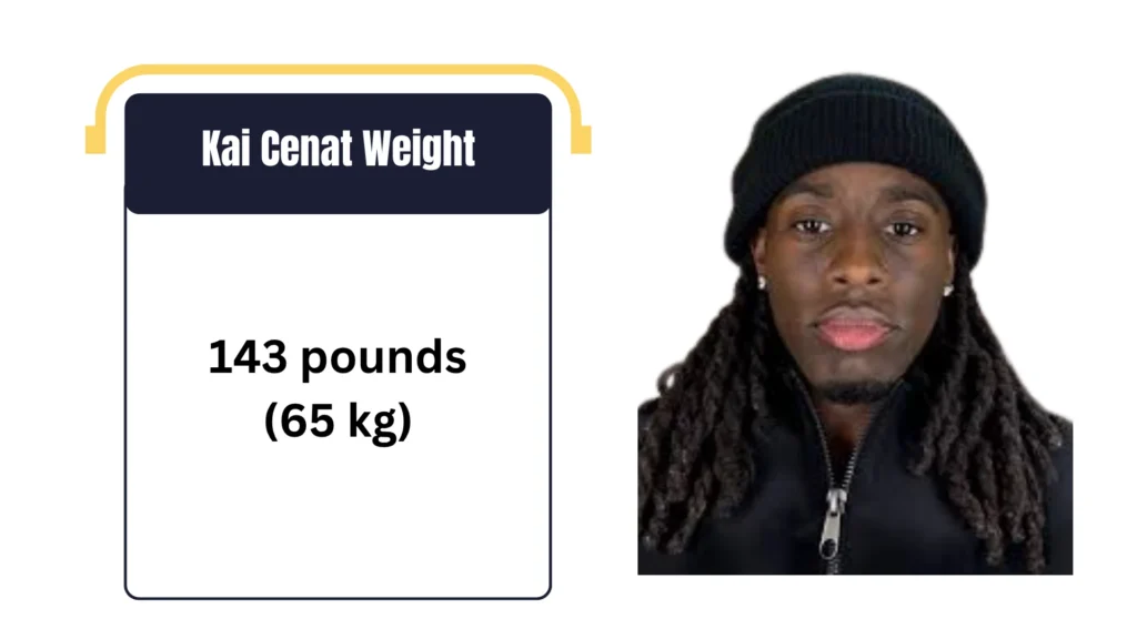 Kai Cenat Weight
