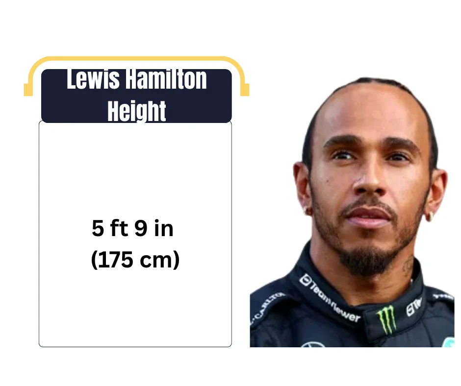 Lewis Hamilton Height