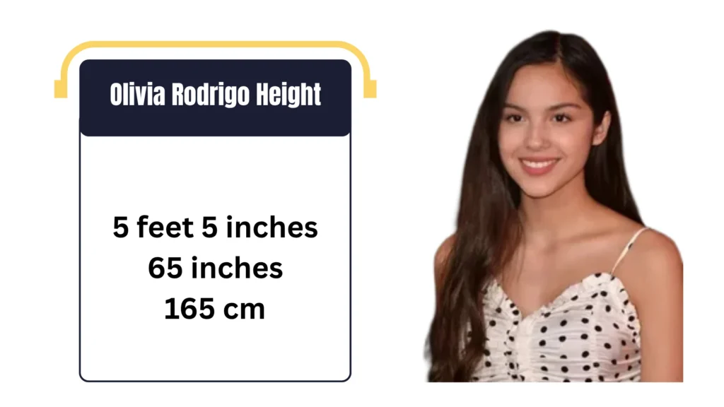 Olivia Rodrigo Height