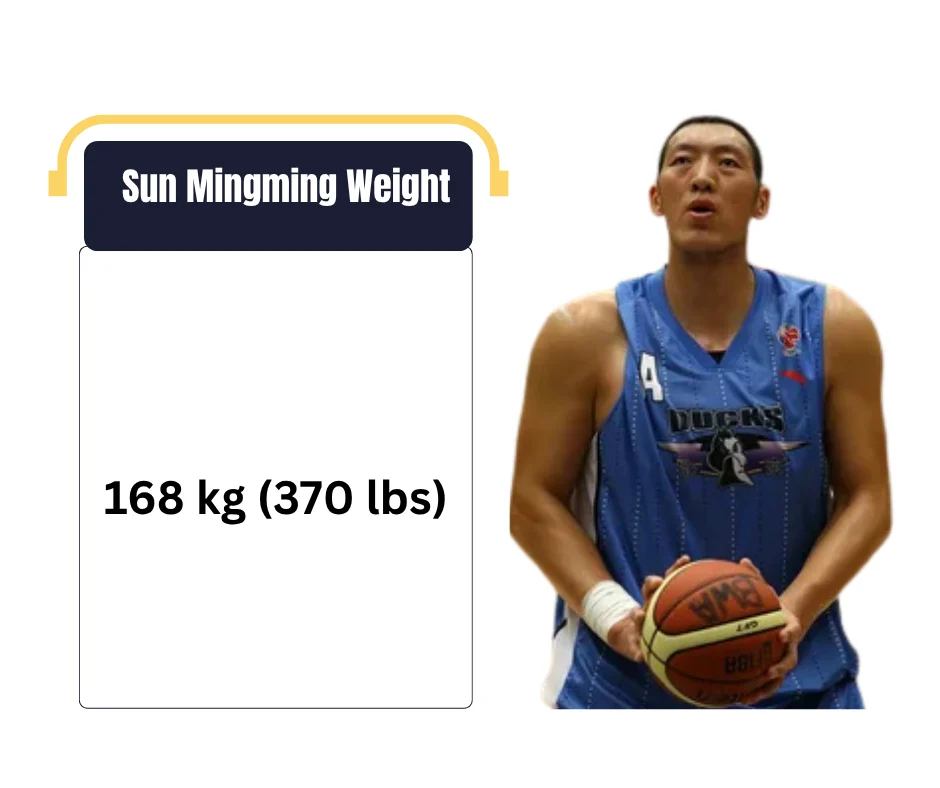 Sun Mingming Weight