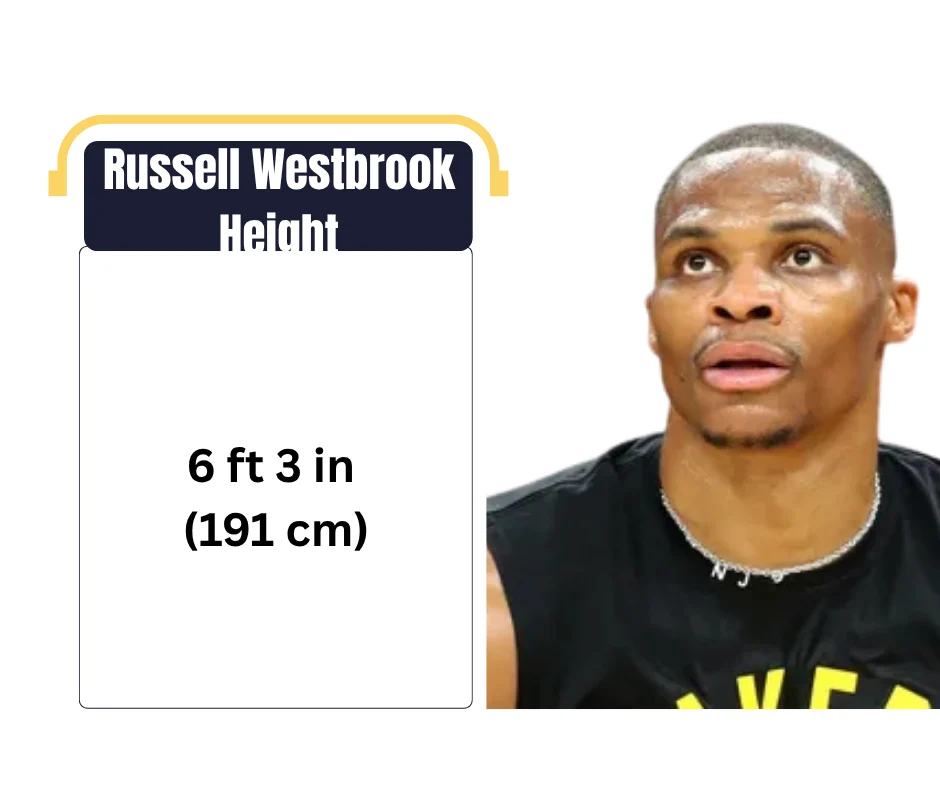 Russell Westbrook Height